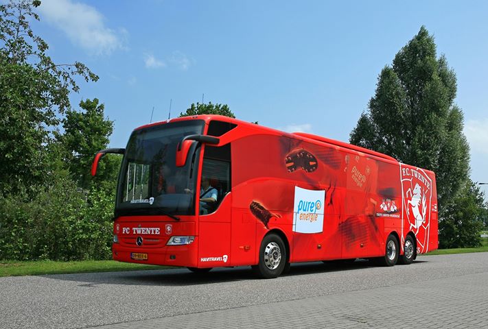 Spelersbussen FC Twente & Ajax